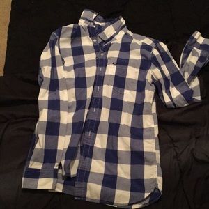 Plaid button down